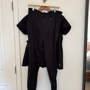 Black Maternity Scrubs